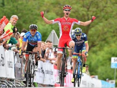 Tour de Luxemburgo: Anthony Perez gana la tercera, Greg Van Avermaet lder