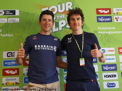 Geraint Thomas y Antonio Tiberi preparados para el explosivo arranque del Tour de los Alpes [Previa]