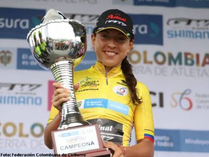 Aranza Villalón se adjudica la Vuelta a Colombia Femenina