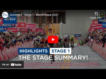 Arctic Race de Noruega 2021: Vídeo resumen de la etapa 1