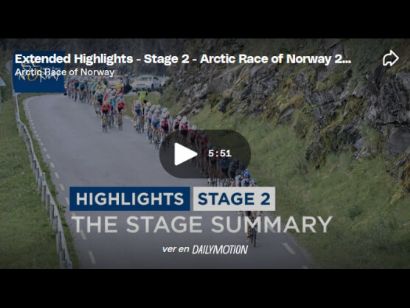 Arctic Race de Noruega 2024: Vídeo resumen de la 2ª etapa