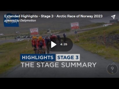 Arctic Race de Noruega 2023: Vídeo resumen de la 3ª etapa