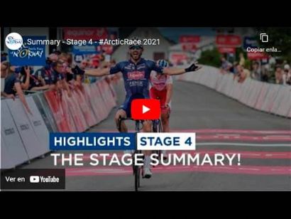Arctic Race de Noruega 2021: Vídeo resumen de la etapa 4 (última)