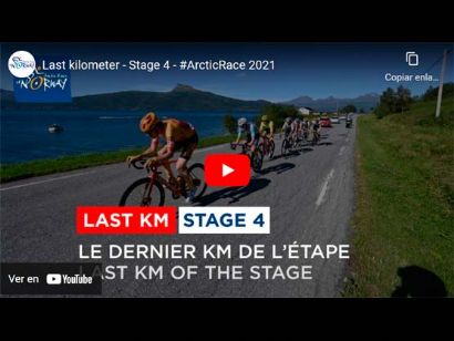 Arctic Race de Noruega 2021: Vídeo del último kilómetro de la etapa 4