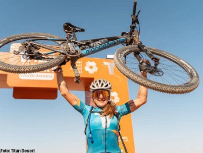 Titan Desert Saudí Arabia: Ariadna Ródenas: "Ganar una Titan me hace mucha ilusión"