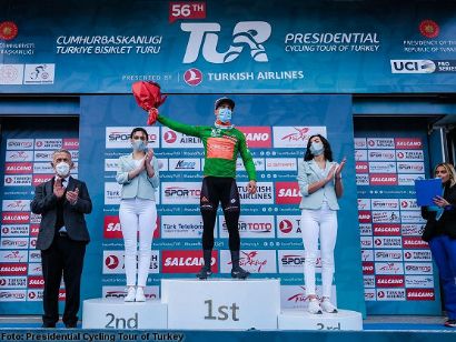 Arvid de Kleijn, primer líder de la Vuelta a Turquía