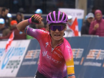Tour de Romandía Femenino: Moolman-Pasio puede con Van Vleuten en Thyon 2000