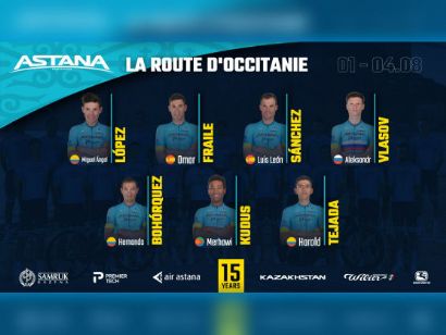 La Ruta de Occitania: Luis León Sánchez y Omar Fraile, en el Astana que lidera Miguel Ángel López