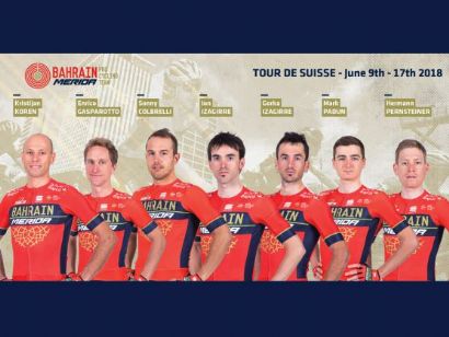 Ion Izagirre lidera el Bahrain-Merida en el Tour de Suiza