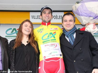 Tour de Normandía: Baptiste Plackaert asalta el liderato en la penúltima etapa