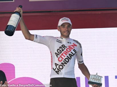 Vuelta a Burgos: Bastien Tronchon se impone en Villarcayo, Pavel Sivakov nuevo líder