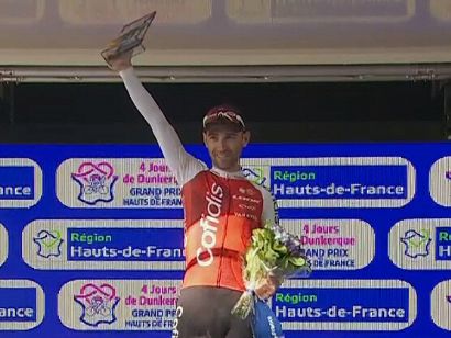 Cuatro Días de Dunkerque: Benjamin Thomas lidera tras ganar la contrarreloj