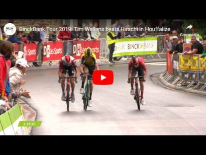 BinckBank Tour 2019: Vídeo del último kilómetro de la etapa 4