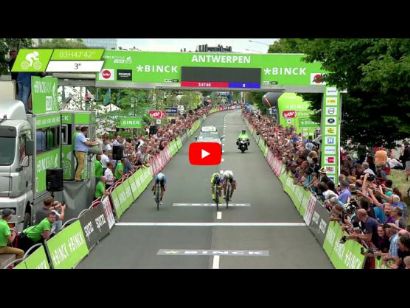 Binck Bank Tour: Vídeo del último kilómetro de la etapa 3