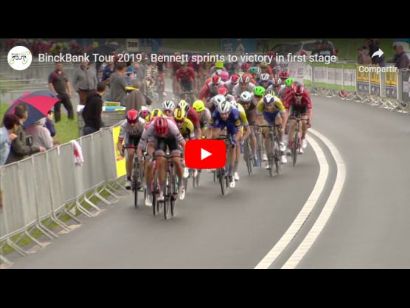 BinckBank Tour 2019: Vídeo del último kilómetro de la etapa 1
