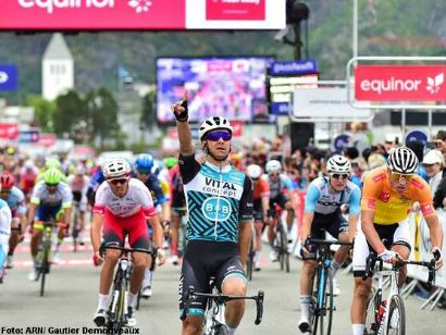 Arctic Race: Bryan Coquard gana el segundo sprint, Mathieu van der Poel sigue líder