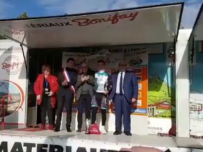 Bryan Coquard, primer líder de la Estrella de Bessèges