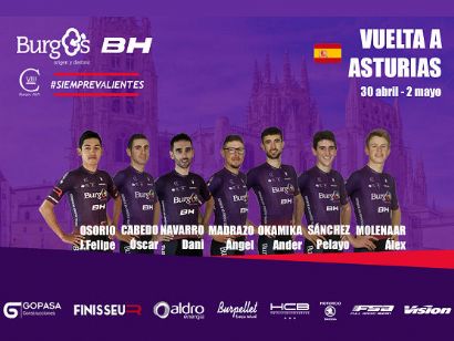 Burgos-BH, con un bloque escalador a la Vuelta a Asturias