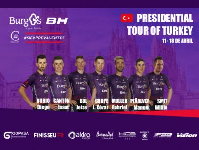 La Vuelta a Turquía, primera prueba internacional del Burgos-BH en 2021