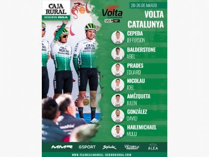 Caja Rural-Seguros RGA, a plantar batalla en la Volta a Catalunya