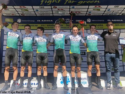 Caja Rural-Seguros RGA se corona como el mejor equipo del Tour de Eslovenia