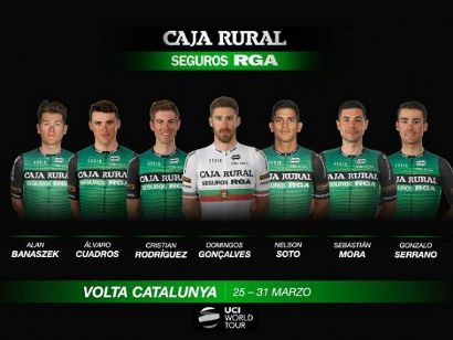 Volta a Catalunya y Semana Coppi y Bartali, próximas citas del Caja Rural-Seguros RGA