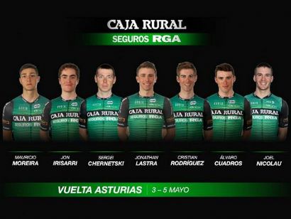 Caja Rural-Seguros RGA, con ganas y ambición a la Vuelta a Asturias