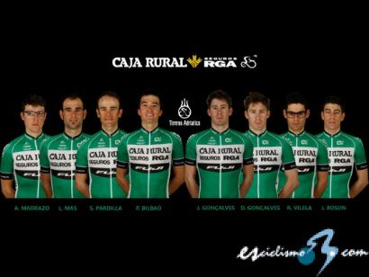 El Caja Rural-Seguros RGA debuta en la Tirreno-Adriático cargado de ilusión