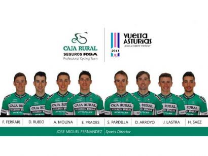 Sergio Pardilla lidera un ambicioso Caja Rural-Seguros RGA en la Vuelta a Asturias