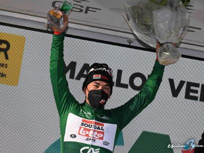 Caleb Ewan, primer líder del Tour de los Alpes Marítimos