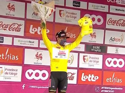 Caleb Ewan, primer líder del Tour de Valonia 2020