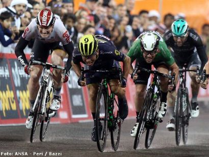 Tour de Abu Dhabi: Caleb Ewan: "Ganar a Cavendish, Kittel y Greipel me pone en la luna"