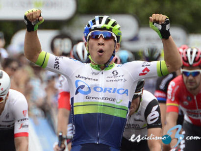 Herald Sun Tour: Caleb Ewan se impone en la segunda, Peter Kennaugh sigue líder