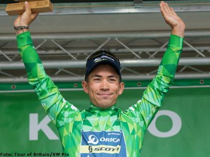 Caleb Ewan lidera el Tour de Gran Bretaña tras ganar la primera etapa