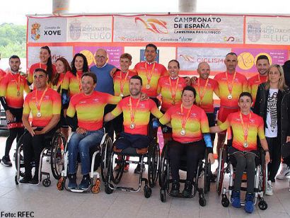 Concluye el Campeonato de España de Ciclismo Paralímpico en Viveiro