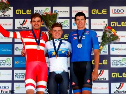 Campeonato de Europa: Remco Evenepoel otra vez campeón de Europa de contrarreloj