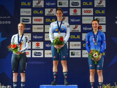 Campeonatos de Europa: Vittoria Guazzini se hace con título contrarreloj sub-23