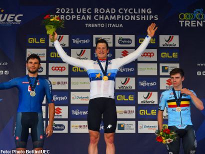 Campeonatos de Europa: Stefan Küng renueva como Campeón de Europa de contrarreloj