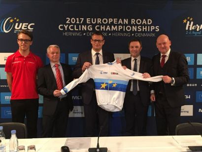 Los Campeonatos de Europa de carretera se disputarán en Herning (Dinamarca)
