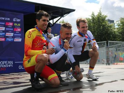 Ctos. de Europa: Victor Campenaerts bate a Castroviejo por centésimas