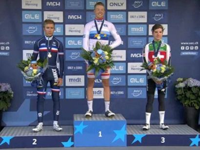 Ctos. de Europa: Casper Pedersen, campeón sub-23 de ruta, Manuel Peñalver undécimo