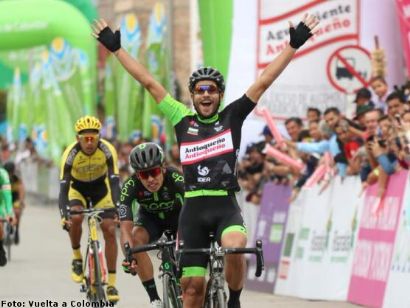 Vuelta a Colombia: Carlos Quintero gana la sexta, Jonathan Caicedo sigue líder