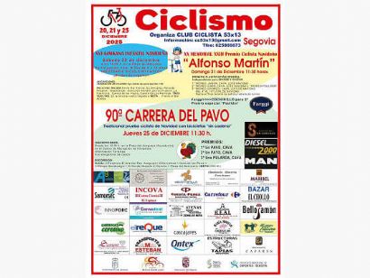 Julio Mart�n logra la victoria bajo la nieve en la 90 Carrera del Pavo de Segovia