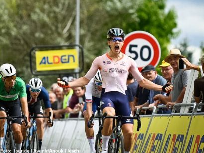 Tour del Porvenir: Casper Van Uden se impone en la segunda etapa, Soren Waerenskjold sigue líder