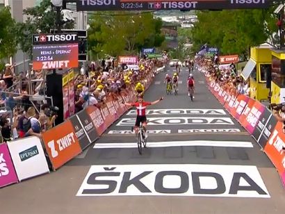 Tour de Francia Femenino: Cecilie Uttrup Ludwig se hace con la tercera etapa, Marianne Vos sigue líder