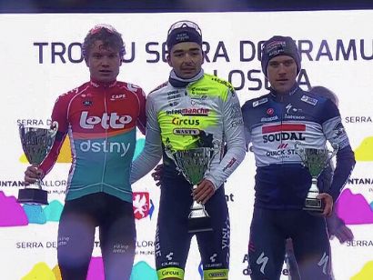 Challenge de Mallorca: Kobe Goossens repite victoria en el Trofeo Serra de Tramuntana