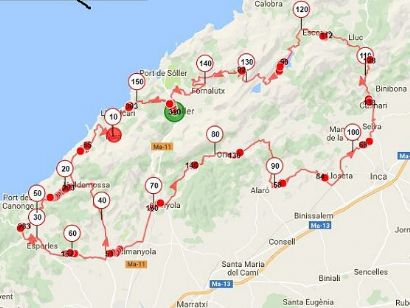 Challenge de Mallorca: El Trofeo Serra de Tramuntana cambia su recorrido