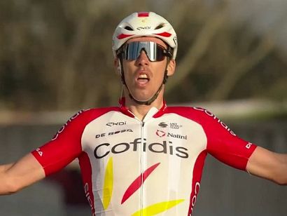Christophe Laporte, primer líder de la Estrella de Bessèges 2021