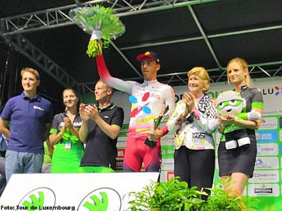 Christophe Laporte, primer líder del Tour de Luxemburgo