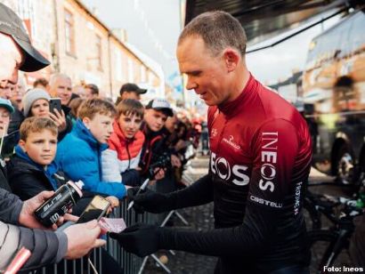 Chris Froome regresa a la competición en el Tour de los Emiratos